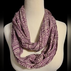 NWT Do Everything In Love purple scarf
